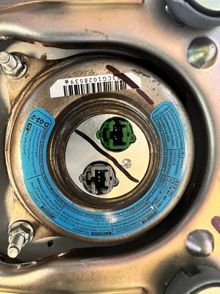 2017-2023 Honda Ridgeline LH Driver Steering Wheel Airbag OEMimage 3